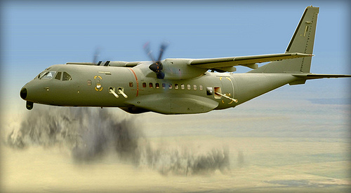 Máy bay C-295 Gunship.