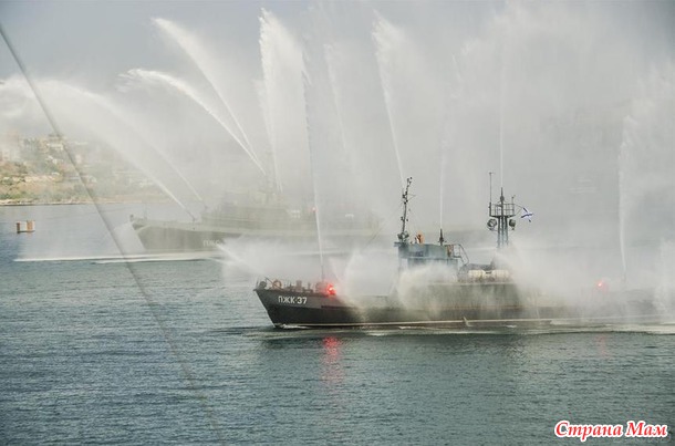 Happy Navy Russia!  Greetings from Sevastopol.