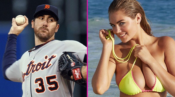 Kate Upton và bạn trai Justin Verlander