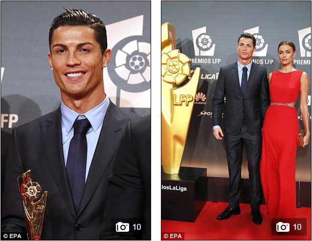 Cris Ronaldo vô cùng tự hào về cô bạn gái xinh đẹp