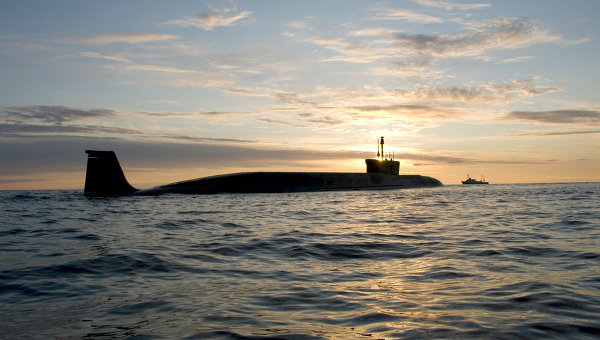 Borey-class ballistic missile submarine Yury Dolgoruky