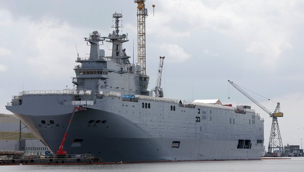 Mistral-class helicopter carrier Vladivostok
