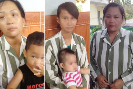 trại giam, Phú Sơn 4, Thái Nguyên, trẻ con, theo mẹ, vào tù