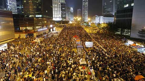 Hong Kong, biểu tình