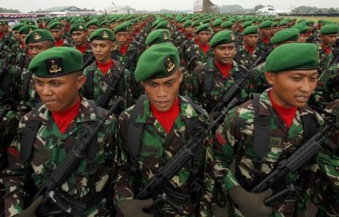 Indonesia đang không ngừng gia tăng sức mạnh quân sự