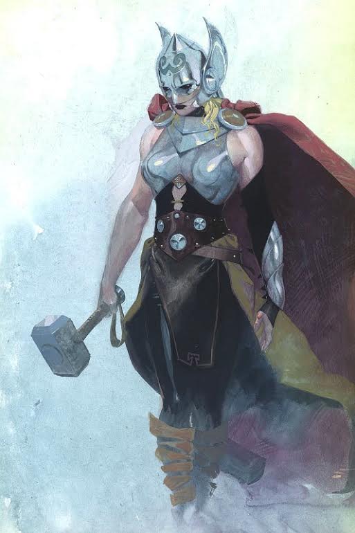 Thần sấm Thor dưới hình ảnh một nữ anh hùng