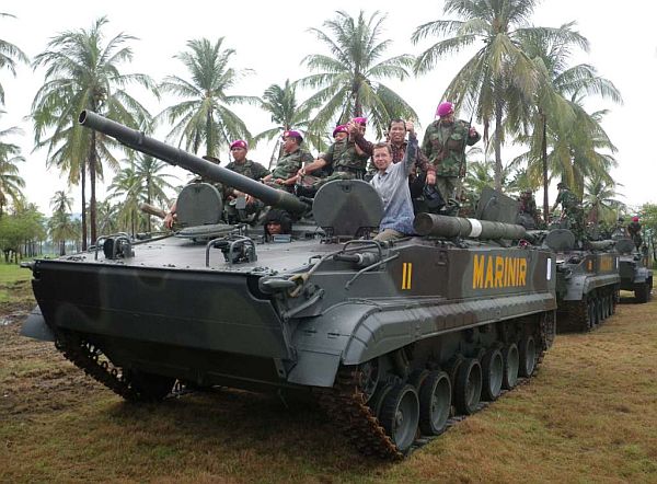 BMP-3F trong biên chế lính thủy đánh bộ Indonesia.