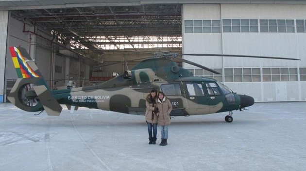 Trực thăng đa năng H425 Trung Quốc xuất khẩu sang Bolivia.