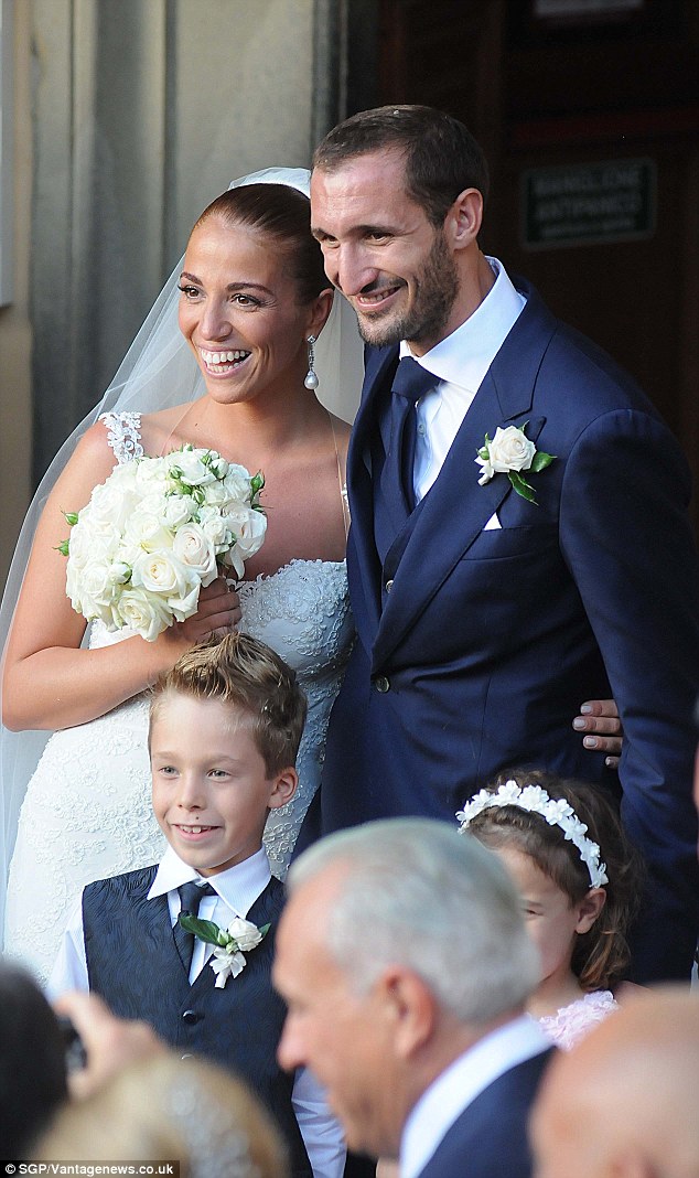 Thống nhất: Chiellini kết hôn ở quê nhà mình lên dẫn trước của Serie A mùa giải mới tại Ý