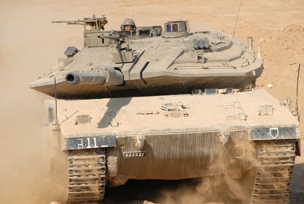 Xe tăng Merkava Mk IV của Israel.