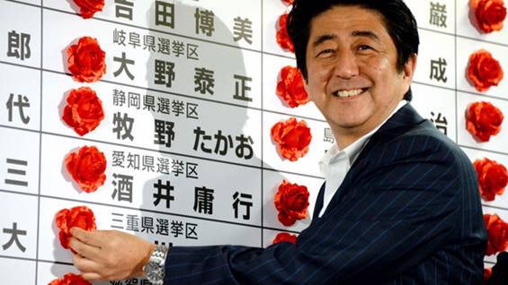 Đảng LDP cầm quyền của Thủ tướng Abe giành chiến thắng vang dội
