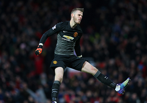 De Gea đang đạt phong độ cao cùng Man United