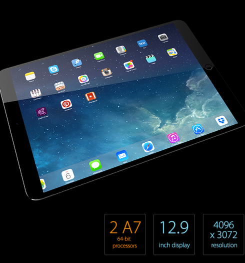 Rò rỉ nguyên mẫu iPad Pro với màn hình 12.9 inch 2K ‘siêu nét’