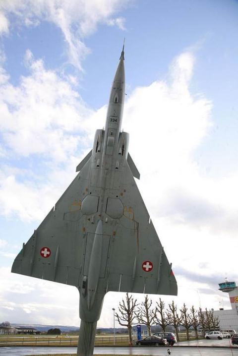 Dasalt Mirage IIS của Không quân Thụy Sỹ  
