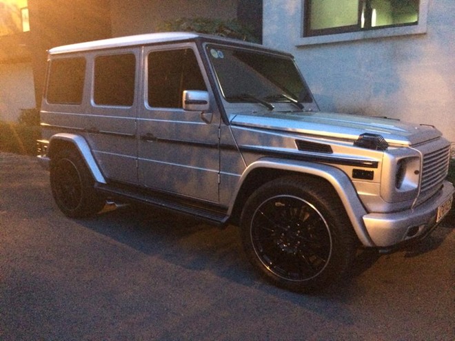 Mercedes-Benz G550 AMG mà Cường Đôla “khoe” hồi cuối năm 2013