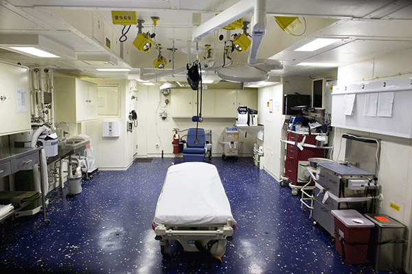 OR A Tour of The Hospital Aboard USS America, U.S. Navys Newest Ship