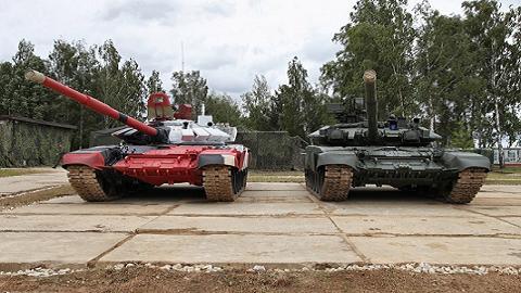 Tăng T-90 được đánh giá có sức mạnh vượt trội tăng T-72B3M