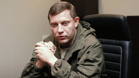 Ông Alexander Zakharchenko trở thành nhà lãnh đạo mới của Cộng hòa tự xưng Donetsk. (Ảnh: Ria Novosti).
