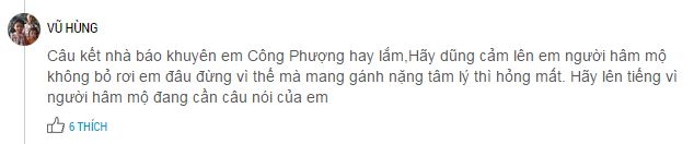 Hơn lúc nào hết, người hâm mộ cần tiếng nói của Công Phượng để có thể kết thúc nghi án tốn nhiều giấy mực này.