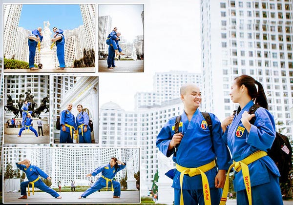 ảnh cưới, vovinam, võ thuật