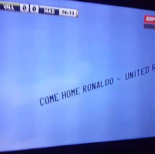 Thông điệp Ronaldo về nhà thôi bay qua bầu trời TBN