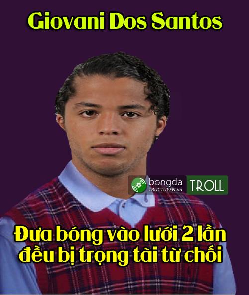 Thánh nhọ Giovani Dos Santos