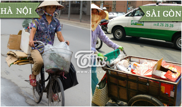 Những điểm khác biệt thú vị trong văn hóa vỉa hè giữa Hà Nội Sài Gòn