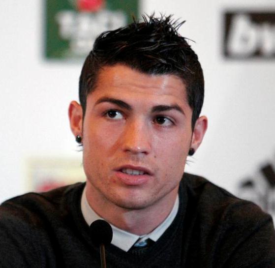 Cristiano Ronaldo Hairstyle 2010