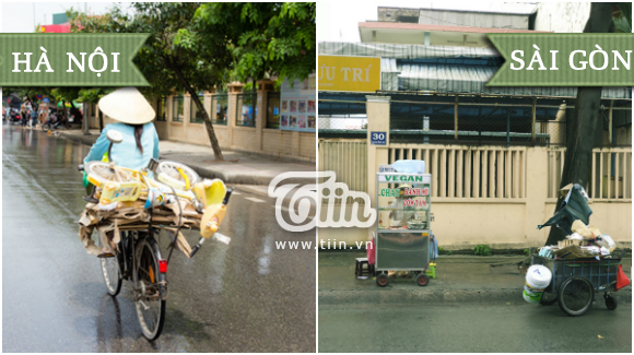 Những điểm khác biệt thú vị trong văn hóa vỉa hè giữa Hà Nội Sài Gòn