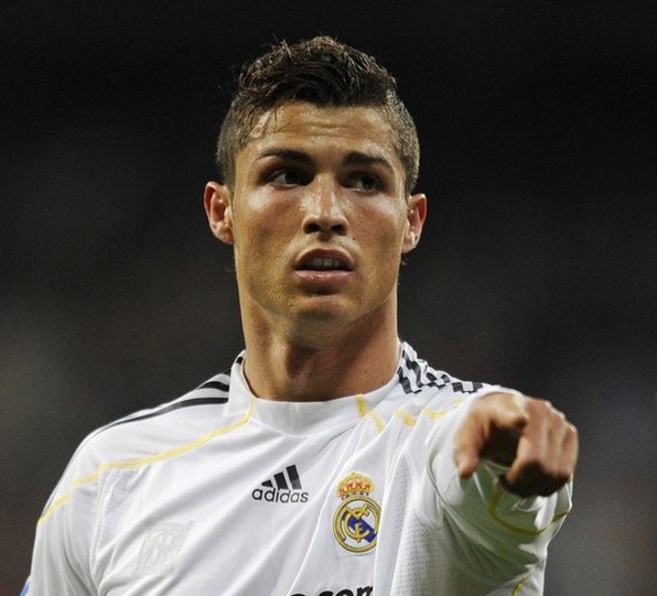 Cristiano Ronaldo Hairstyle 2010 Real Madrid
