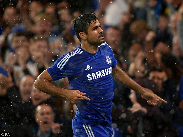 Diego Costa đang thi đấu bùng nổ trong màu áo Chelsea