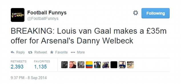 Van Gaal ngay lập tức muốn đưa Welbeck trở lại Man United
