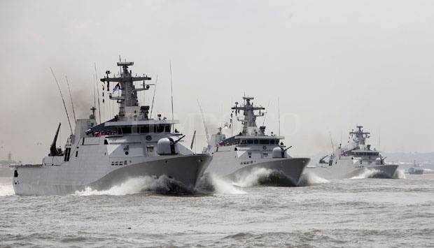 3 tàu Sigma 9113 của Hải quân Indonesia.