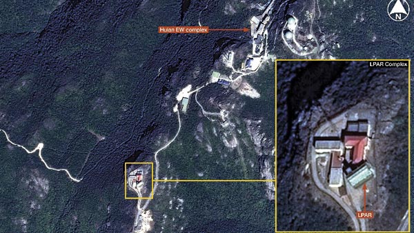 Bức ảnh vệ tinh cho thấy Trung Quốc đã xây dựng một radar mạng pha lớn hướng thẳng vào Đài Loan nhằm gây nhiễu radar cảnh báo sớm của hòn đảo này.