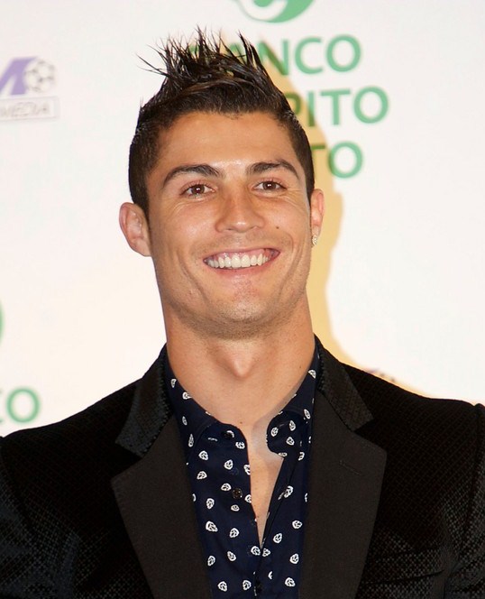Cristiano Ronaldo 2001 Haircuts