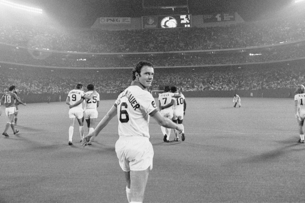 Beckenbauer luôn là thủ lĩnh và chẳng lạ khi ông thành công trong nghiệp huấn luyện
