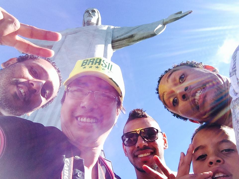Nhà báo Anh Ngọc đang ở Brazil để thao chân World Cup