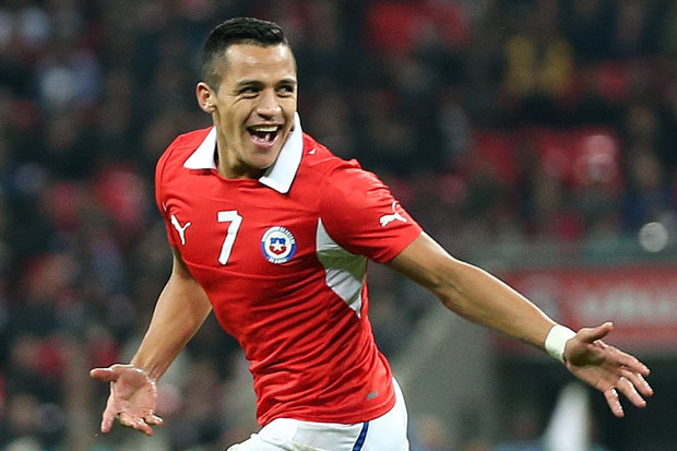 Alexis Sanchez sẽ là đầu tàu tấn công của Chile