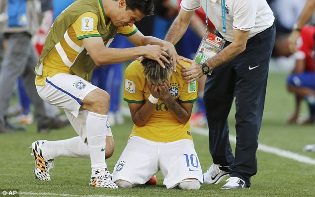 Neymar sướng phát khóc khi Brazil vượt qua Chile