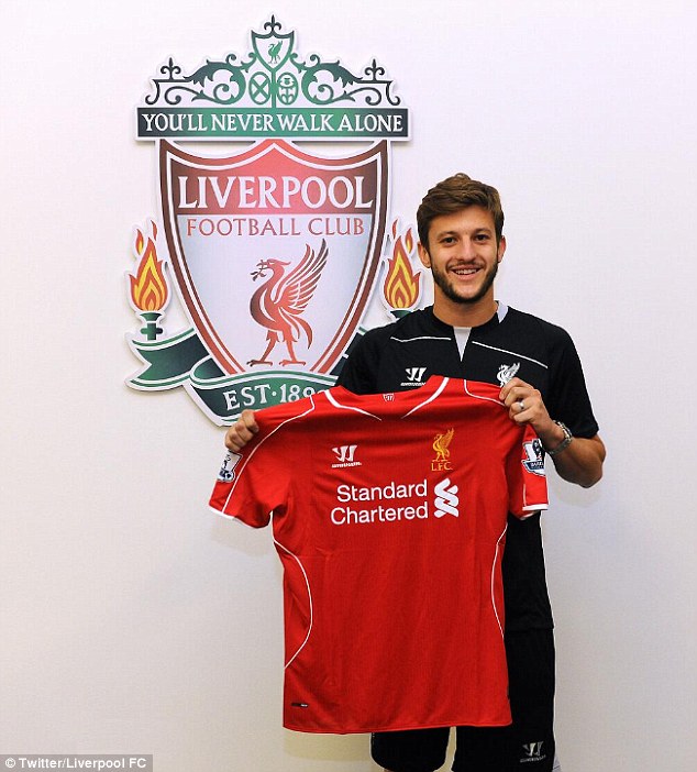 Lallana đã là người Lữ đoàn đỏ