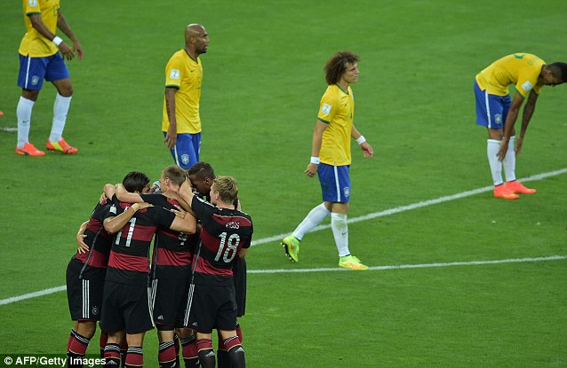 Đức đã lỏng chân với Brazil