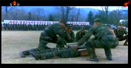 Triều Tiên, huấn luyện, tập võ, lính đặc nhiệm