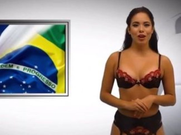 428320 620 Venezuelan Desnudando La Noticia presenters have been reporting the World Cup in their underwear [Pictures]