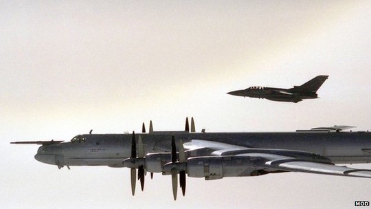 Máy bay ném bom TU-95 của Nga. Ảnh: MOD