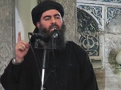 Thủ lĩnh IS Abu Bakr al-Baghdadi Ảnh:CNN