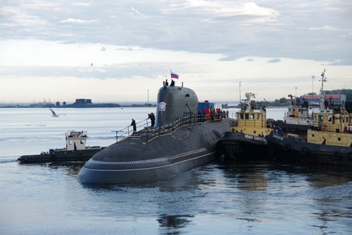 Tàu ngầm hạt nhân tấn công Project 885 Yasen mang tên Severodvinsk.