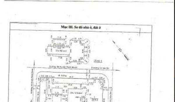 
Một phần sơ đồ căn biệt thự được truyền tay nhau khi có thông tin rao bán (Ảnh: Một thế giới)
