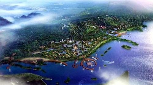 Dự án casino Vân Đồn được xây dựng trên diện tích 2.000 ha tại xã Vạn Yên, huyện Vân Đồn, Quảng Ninh với tổng mức đầu tư 7 tỷ USD.