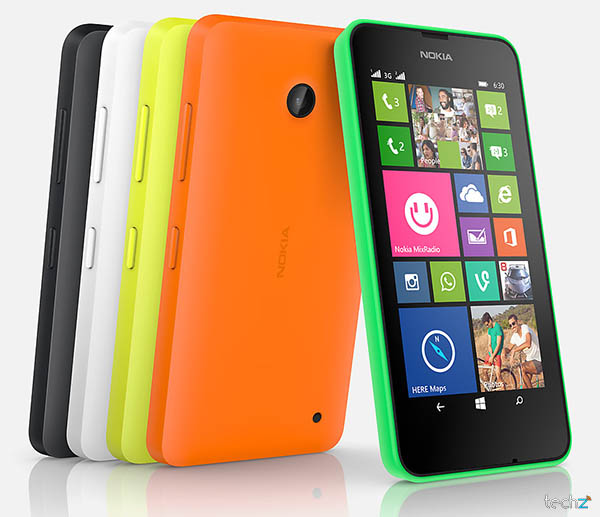 Đánh giá thiết kế bóng bẩy của Nokia Lumia 630