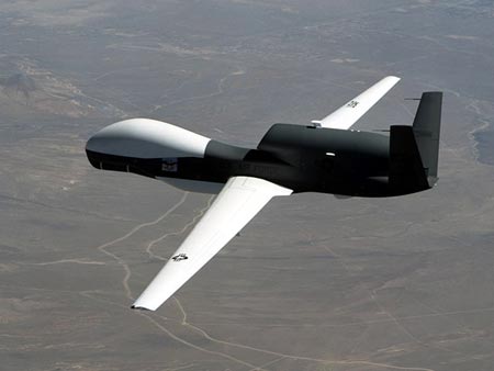 Taiwans Ministry of National Defense hopes to buy RQ-4 Global Hawk from the United States to boost Taiwans reconnaissance capabilities.（Northrop Grumman）